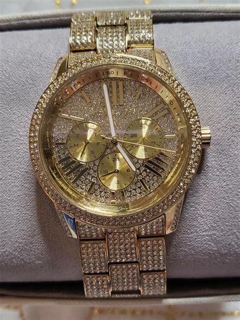 is michael kors diamonds real|michael kors diamond watch men's.